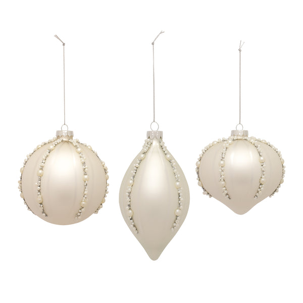 White Pearl Ornament